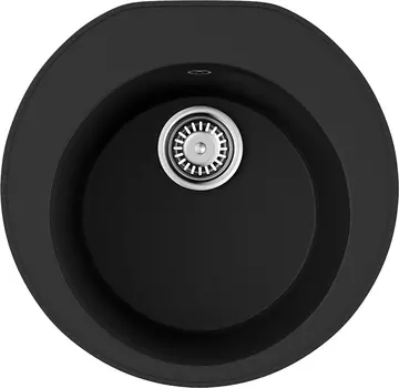 Мойка кухонная Omoikiri Miya 50R-BL чёрная 4993502