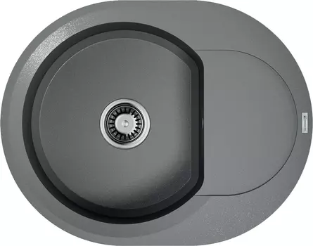 Мойка кухонная Omoikiri Sakaime 60E-GR leningrad grey 4993544