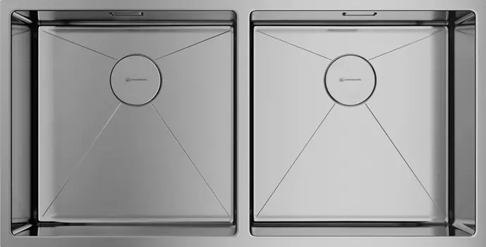 Мойка кухонная Omoikiri Taki 86-2 нержавеющая сталь 4993791