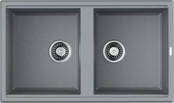 Мойка кухонная Omoikiri Tedori 86-2-GR leningrad grey 4993572