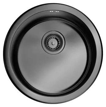 Мойка кухонная Omoikiri Toya 45-GM вороненая сталь 4993072
