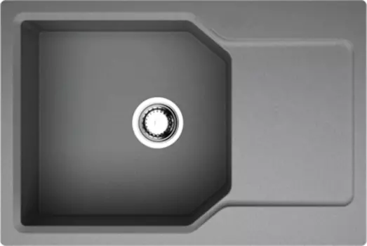 Мойка кухонная Omoikiri Yonaka 78-LB-GR leningrad grey 4993339