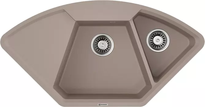 Мойка кухонная Omoikiri Yonaka 98-C бежевая 4993717