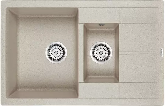 Мойка кухонная Paulmark Feste PM237850-BE бежевый