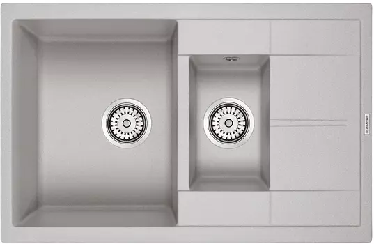 Мойка кухонная Paulmark Feste PM237850-GR серый