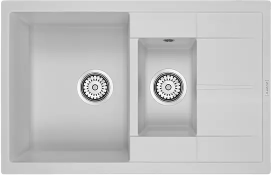 Мойка кухонная Paulmark Feste PM237850-WH белый
