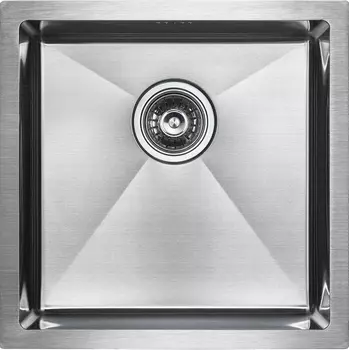 Мойка кухонная Paulmark Gerberg PM214444-BS брашированная нержавеющая сталь