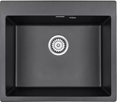 Мойка кухонная Paulmark Kante PM106052-BL черный