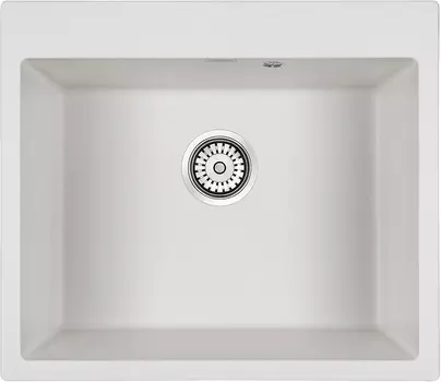 Мойка кухонная Paulmark Kante PM106052-WH белый