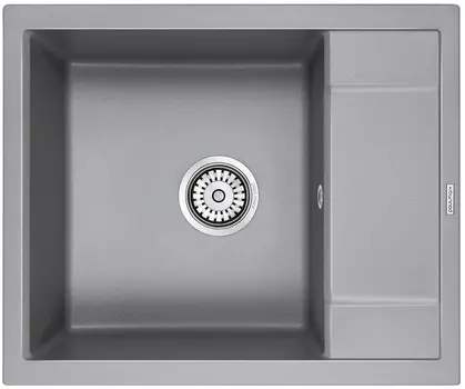 Мойка кухонная Paulmark Optimum PM216050-GRM серый металлик