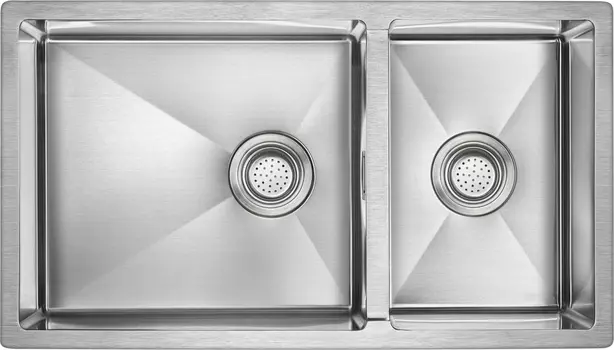 Мойка кухонная Paulmark Osser PM527844-BS брашированная нержавеющая сталь