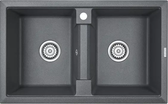 Мойка кухонная Paulmark PM238150-DG графит