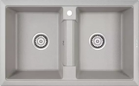 Мойка кухонная Paulmark PM238150-GR серая