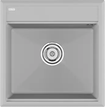 Мойка кухонная Paulmark Stepia 500 PM115051-GRS серый дым