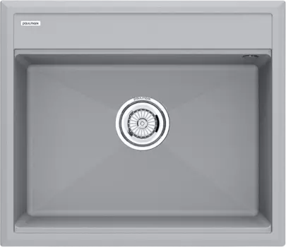 Мойка кухонная Paulmark Stepia 590 PM115951-GRS серый дым