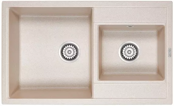 Мойка кухонная Paulmark Tandem PM238250-BE бежевая