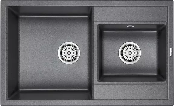Мойка кухонная Paulmark Tandem PM238250-DG графит