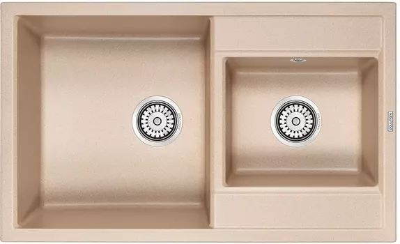 Мойка кухонная Paulmark Tandem PM238250-QU кварц