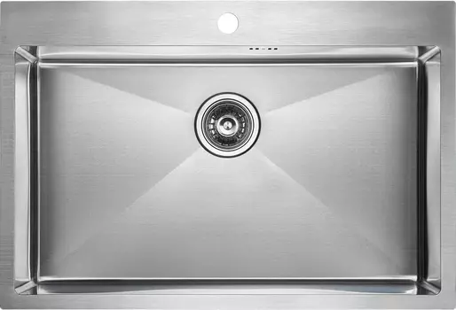 Мойка кухонная Paulmark Vast PM217551-BS брашированная нержавеющая сталь