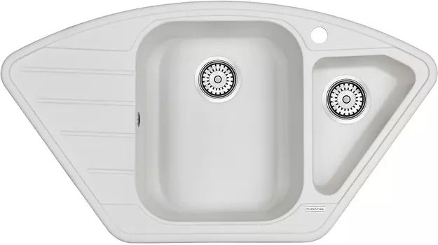 Мойка кухонная Paulmark Wiese PM529050-WH белый