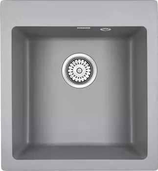Мойка кухонная Paulmark Zemar серый металлик PM104651-GRM
