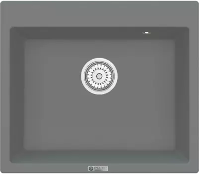 Мойка кухонная Point Бинга 60 серая PN3003AL