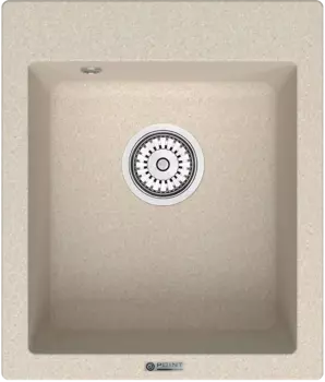 Мойка кухонная Point Динара 42 светло-бежевая PN3004BG