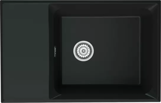 Мойка кухонная Point Этна 78 черная PN3012B