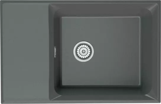 Мойка кухонная Point Этна 78 графит PN3012GR