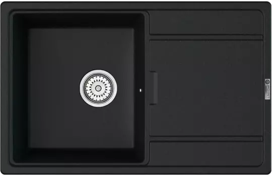 Мойка кухонная Point Лаура 78 черная PN3005B