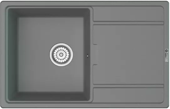 Мойка кухонная Point Лаура 78 серая PN3005AL