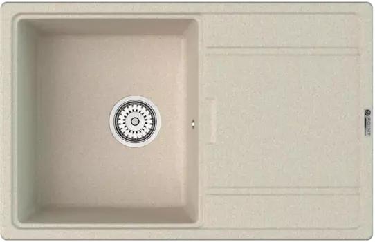 Мойка кухонная Point Лаура 78 светло-бежевая PN3005BG
