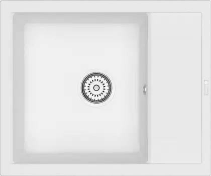 Мойка кухонная Point Римо 60 белая PN3010W