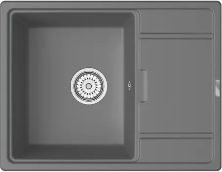 Мойка кухонная Point Стил 65 серая PN3009AL