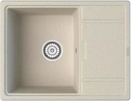 Мойка кухонная Point Стил 65 светло-бежевая PN3009BG