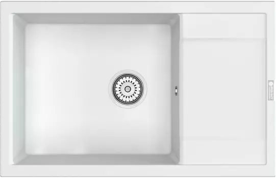 Мойка кухонная Point Велета 78 белая PN3002W