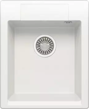 Мойка кухонная Polygran Argo 420 белый хлопок 627338