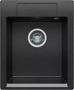 Мойка кухонная Polygran Argo 420 черная 627321