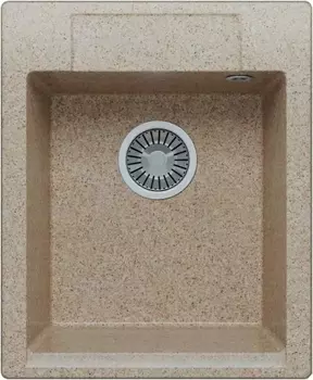 Мойка кухонная Polygran Argo 420 песочная 627352