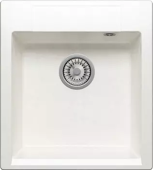 Мойка кухонная Polygran Argo 460 белый хлопок ARGO-460 №36