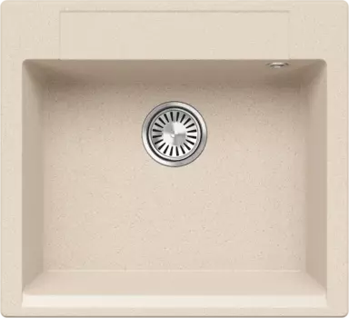 Мойка кухонная Polygran Argo 560, кремовая 854703