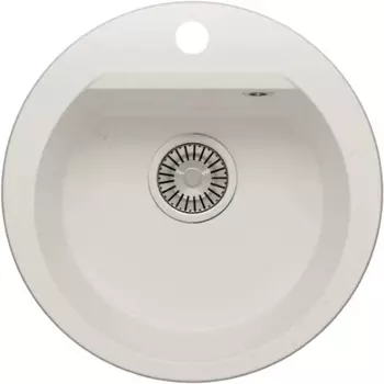 Мойка кухонная Polygran Atol 678910 белый хлопок