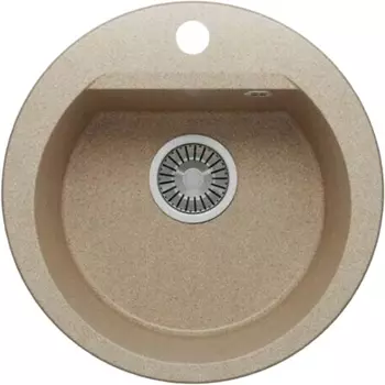 Мойка кухонная Polygran Atol 678927 песочная