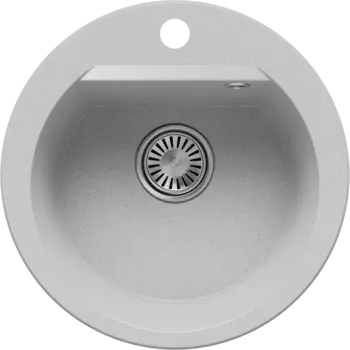 Мойка кухонная Polygran Atol 854765, светло-серая