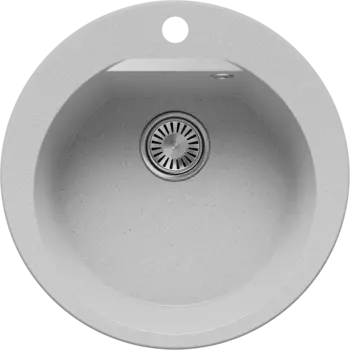 Мойка кухонная Polygran Atol 854789, светло-серая