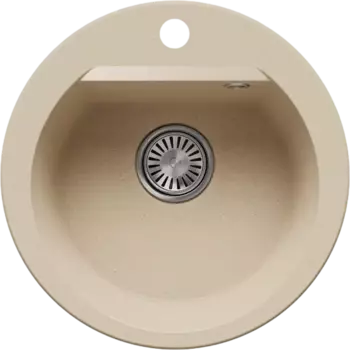 Мойка кухонная Polygran Atol 855519, опал