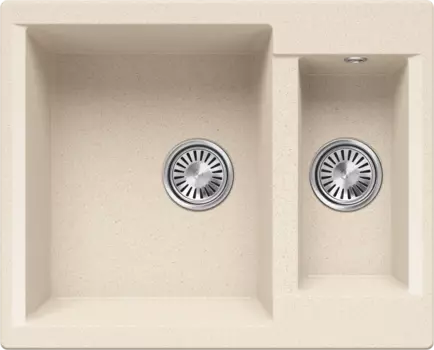 Мойка кухонная Polygran Brig 620, кремовая 854888