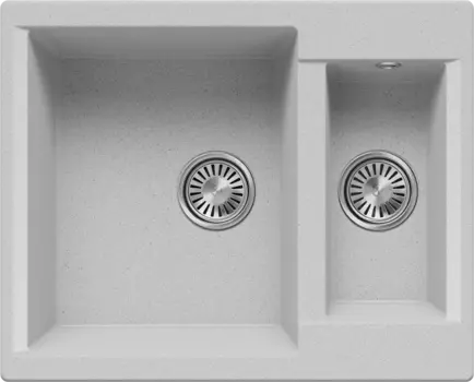 Мойка кухонная Polygran Brig 620, светло-серая 854871