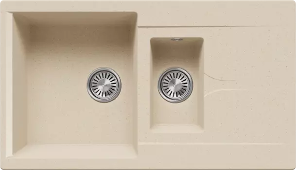 Мойка кухонная Polygran Brig 870, опал 855502