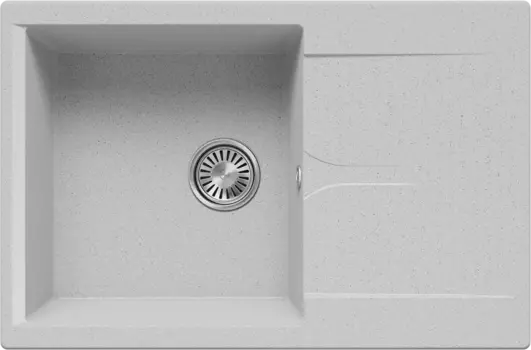 Мойка кухонная Polygran Gals 760, светло-серая 855045